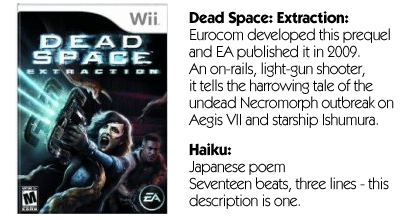Haiku Review - Dead Space: Extraction (Wii)